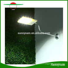 Sunnysam Solar Light Éclairage Extérieur Panneau Solaire Puissance 18 LED Réverbère Lampe de Jardin Spot Lumière D&#39;urgence